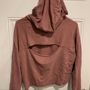 Coco crop sweatshirt PINK